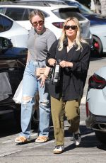 HILARY DUFF Out Shopping with a Friend in Los Angeles 11/02/2023