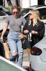 HILARY DUFF Out Shopping with a Friend in Los Angeles 11/02/2023