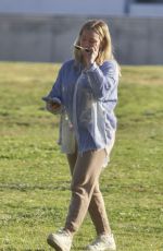 HILARY DUFF Takes Her Daugher to a Park in Los Angeles 11/27/2023