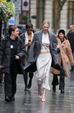 HUNTER SCHAFER Arrives at Capital Breakfast Show in London 11/08/2023