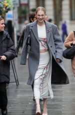 HUNTER SCHAFER Arrives at Capital Breakfast Show in London 11/08/2023