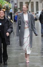 HUNTER SCHAFER Arrives at Capital Breakfast Show in London 11/08/2023