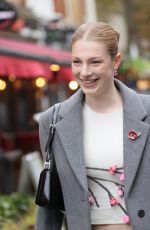 HUNTER SCHAFER Arrives at Capital Breakfast Show in London 11/08/2023