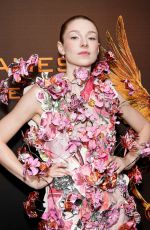 HUNTER SCHAFER at The Hunger Games: The Ballad of Songbirds and Snakes Premiere in New York 11/15/2023