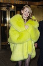 HUNTER SHCAFER Arrives at Tonight Show Starring Jimmy Fallon in New York 11/17/2023