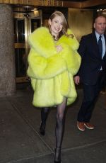 HUNTER SHCAFER Arrives at Tonight Show Starring Jimmy Fallon in New York 11/17/2023