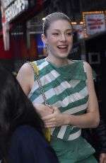HUNTER SHCAFER Leaves GMA Morning Show in New York 11/16/2023