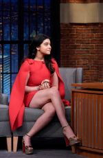 IMAN VELLANI at Late Night with Seth Meyers in New York 11/15/2023
