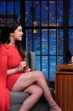 IMAN VELLANI at Late Night with Seth Meyers in New York 11/15/2023