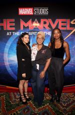 IMAN VELLANI at The Marvels Fan Screening Surprise Talent Appearance in Hollywood 11/09/2023