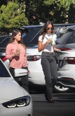 INES DE RAMON Out for Juice with a Friend in Los Angeles 11/07/2023