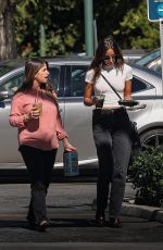 INES DE RAMON Out for Juice with a Friend in Los Angeles 11/07/2023