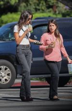 INES DE RAMON Out for Juice with a Friend in Los Angeles 11/07/2023