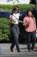 INES DE RAMON Out for Juice with a Friend in Los Angeles 11/07/2023