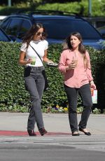 INES DE RAMON Out for Juice with a Friend in Los Angeles 11/07/2023