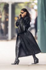 IRINA SHAYK Arrives at Tom Brady