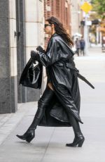 IRINA SHAYK Arrives at Tom Brady