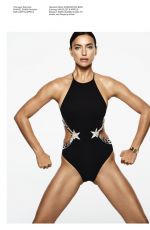 irina shayk in Elle Magazine, November 2023