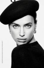 irina shayk in Elle Magazine, November 2023