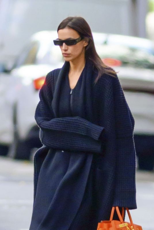 IRINA SHAYK Out and About in New York 11/01/2023