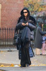IRINA SHAYK Out and About in New York 11/14/2023