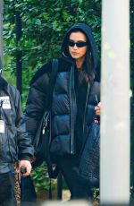 IRINA SHAYK Out and About in New York 11/14/2023