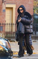IRINA SHAYK Out and About in New York 11/14/2023