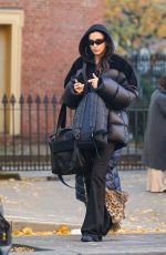 IRINA SHAYK Out and About in New York 11/14/2023