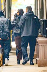 IRINA SHAYK Out with a Mysterious Guy in New York 11/08/2023