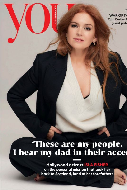 ISLA FISHER in You Magaziene, November 2023