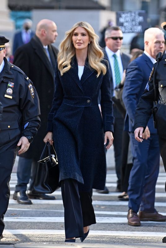 IVANKA TRUMP Arrives to Supreme Court in New York 11/08/2023