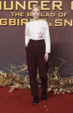 IVANNA SAKHNO at The Hunger Games: The Ballad of Songbirds & Snakes World Premiere in London 11/09/2023 
