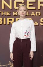 IVANNA SAKHNO at The Hunger Games: The Ballad of Songbirds & Snakes World Premiere in London 11/09/2023 
