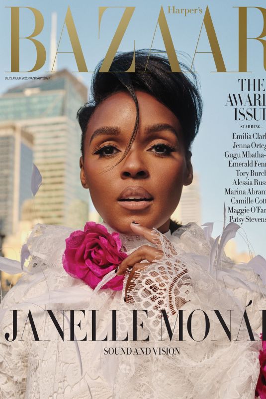 JANELLE MONAE for Harper’s Bazaar UK: The Awards Issue, December 2023\january 2024