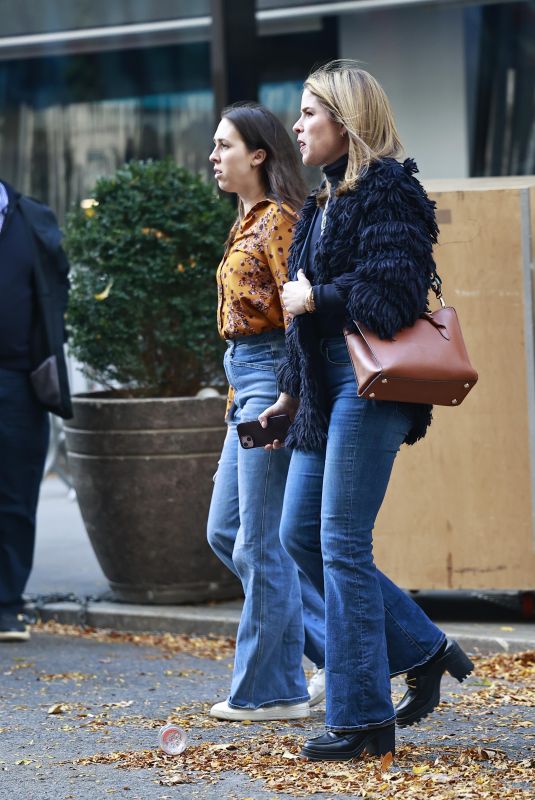 JENNA BUSH HAGER Out in New York 10/31/2023