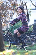 JENNA ORTEGA on the Set of Beetlejuice 2 in Boston 11/16/2023