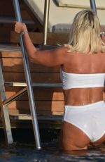 JENNIFER ELLISON in a White Bikini on a Holiday in Turkey 11/27/2023