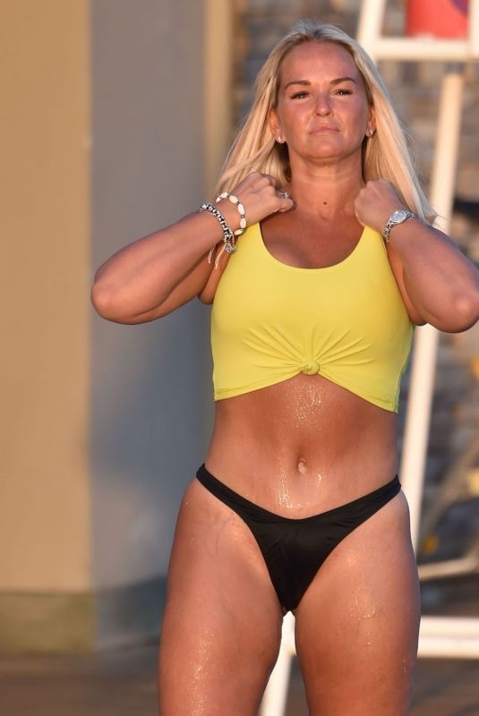 JENNIFER ELLISON in Bikini at a Pool in Bodrum in Turkey 11/23/2023