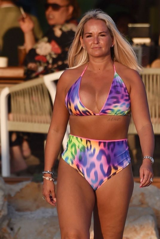 JENNIFER ELLISON in Bikini at Family Holiday in Bodrum 11/03/2023