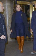 JENNIFER GARNER Leaves NBC Rockefeller Studios in New York 11/27/2023