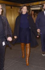 JENNIFER GARNER Leaves NBC Rockefeller Studios in New York 11/27/2023