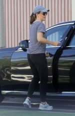 JENNIFER GARNER Takes Her Son to a Basketball Game in Santa Monica 11/03/2023