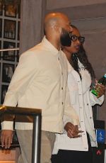 JENNIFER HUDSON and Common Arrives at Joe