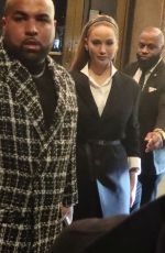 JENNIFER LAWRENCE Leaves Saks Fifth Avenue Event in New York 11/20/2023