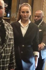 JENNIFER LAWRENCE Leaves Saks Fifth Avenue Event in New York 11/20/2023