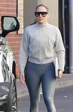 JENNIFER LOPEZ at Tracy Anderson Gym in Studio City 11/24/2023