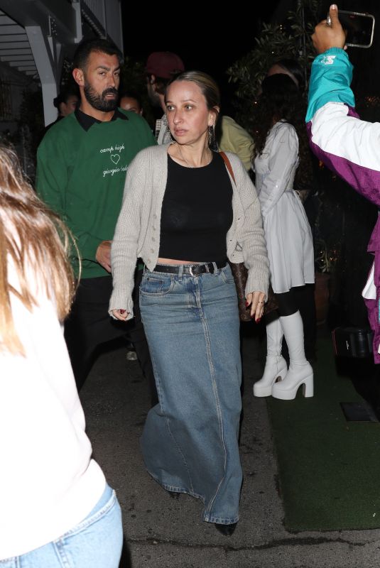 JENNIFER MEYER Leaves Giorgio Baldi in Santa Monica 11/11/2023