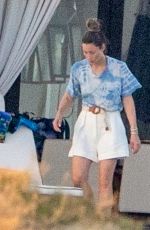 JESSICA BIEL in Bikini Spends Halloween in Cabo San Lucas 10/31/2023