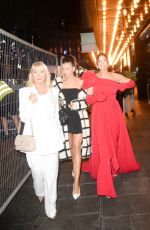 JESSICA CAROL and NATALYA WRIGHT Leaves Wish Premiere in London 11/20/2023