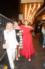 JESSICA CAROL and NATALYA WRIGHT Leaves Wish Premiere in London 11/20/2023